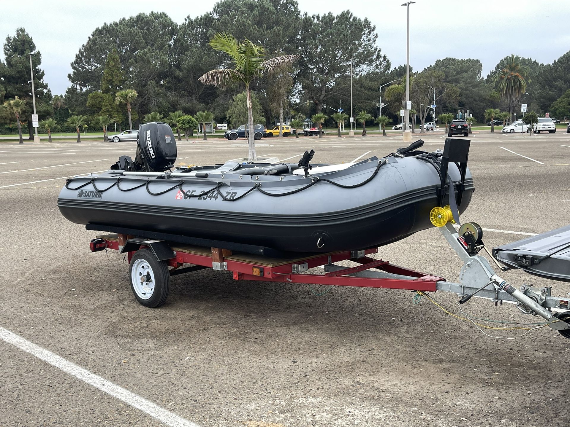 2022 13ft Saturn FB385 inflatable Boat