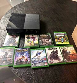 Xbox One Console with 9 Games Bundle