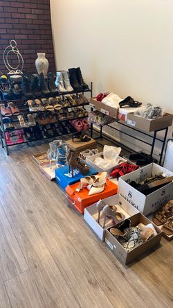 Large Lot of Women's Shoes