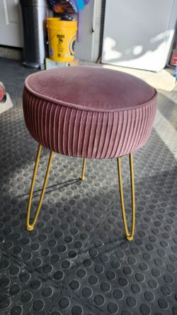 Chair stool for a kid vanity