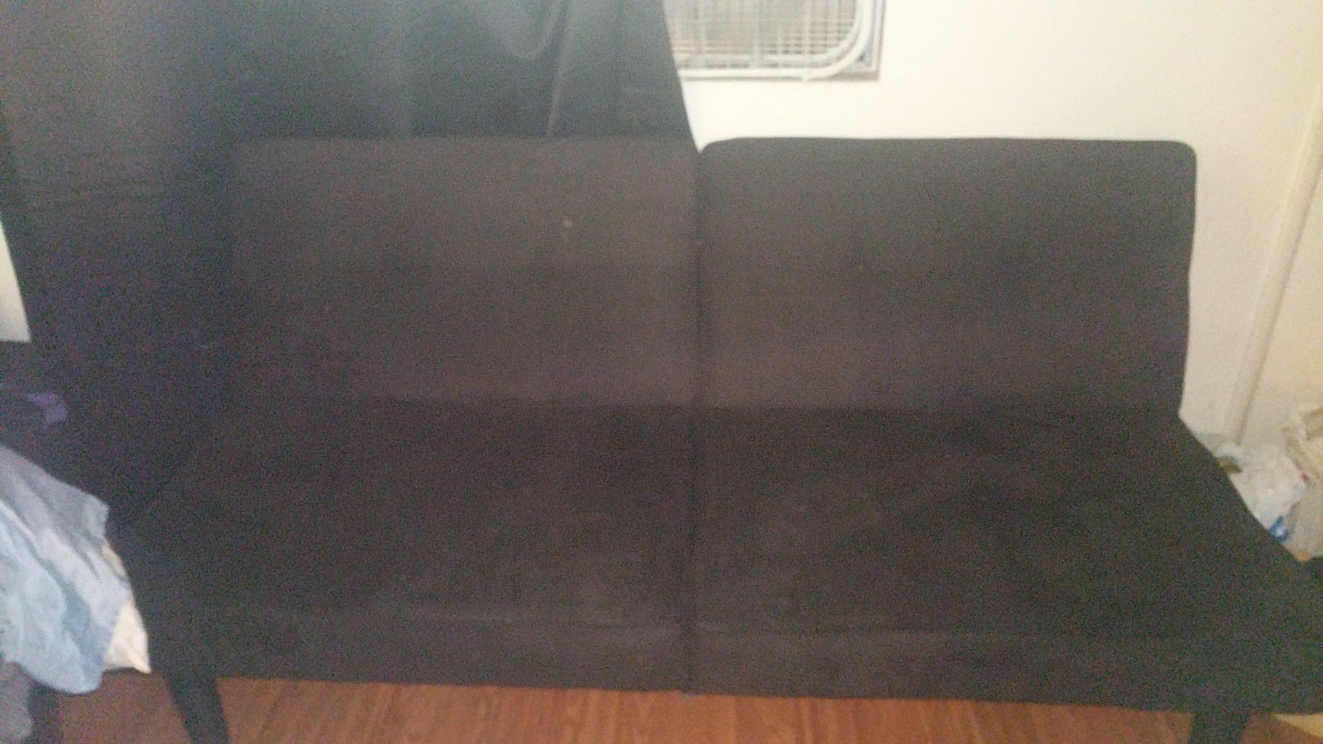 IKEA futon in black