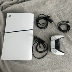 PlayStation 5 Slim Digital Edition 1TB - Excellent Condition - Like New