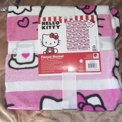 Hello Kitty Flannel blanket New