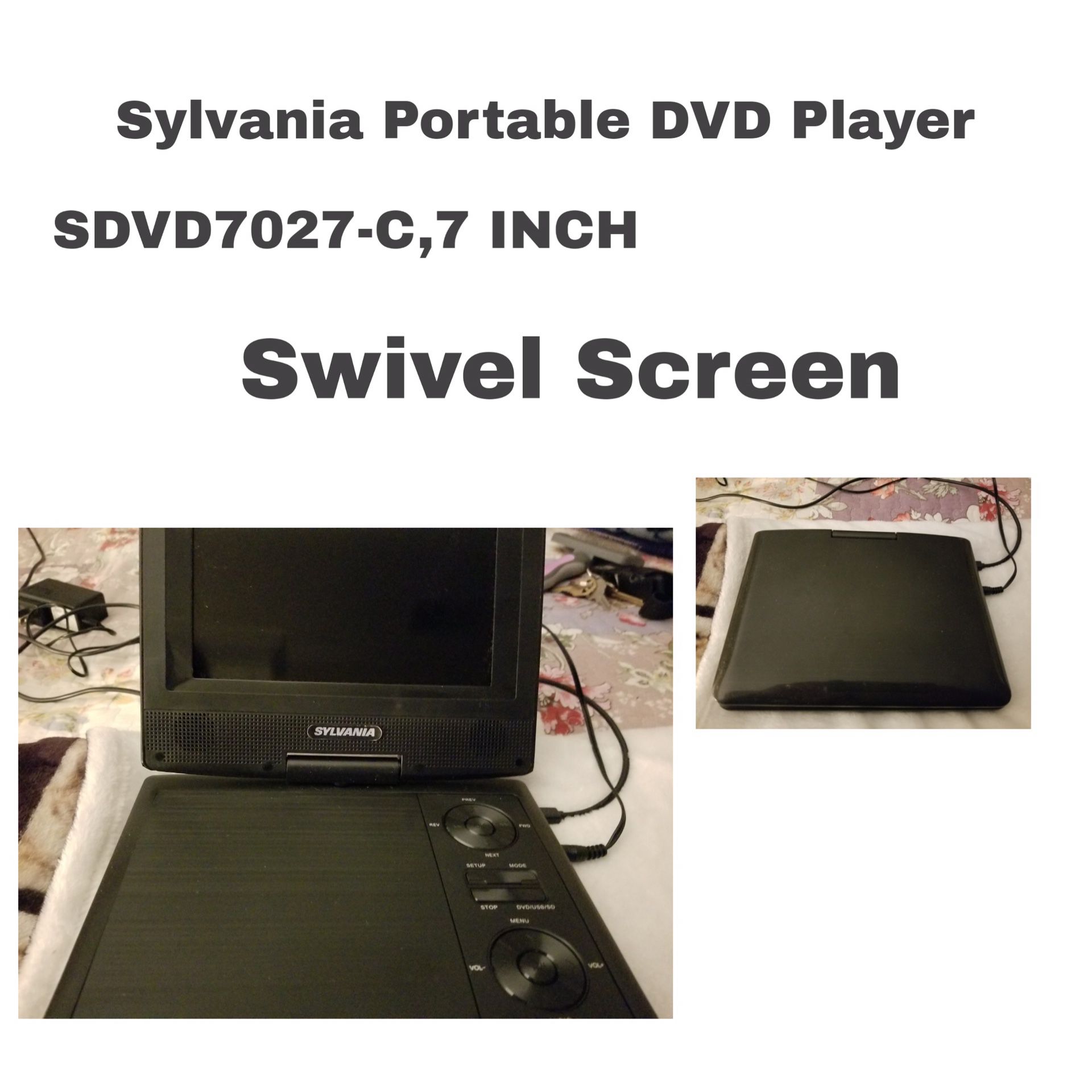 Sylvania Portable DVD Player