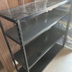 Industrial Metal Storage Shelf 1960’s