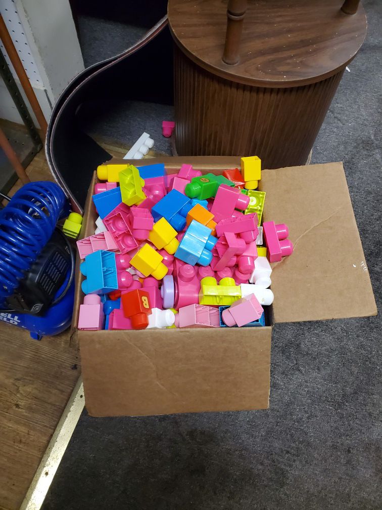 Box of legos