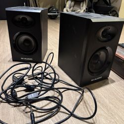 M audio speakers 