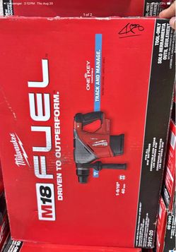 Milwaukee M18 FUEL 1-9/16" SDS Max Rotary Hammer tool only