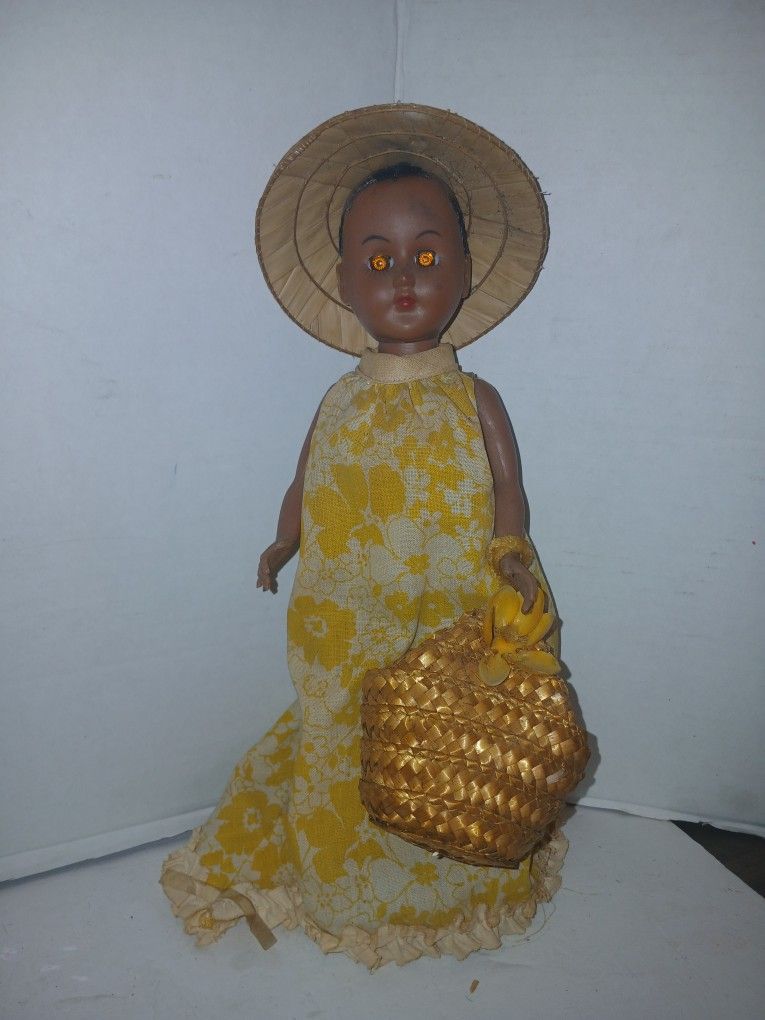 Vintage Asian Doll