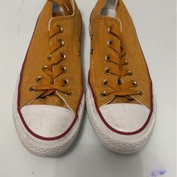 Converse All Star- Mustard  5.5 Men/women 7.5