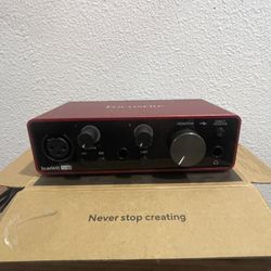 Focusrite Scarlett Solo 3rd Gen USB Audio Interface