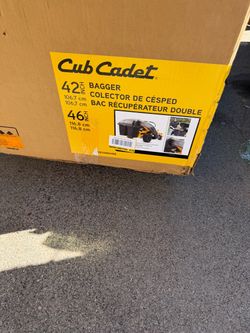 Cub Cadet Original Equipment 42 in. and 46 in. Double Bagger for