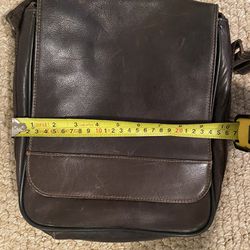 Marc New York Leather Messenger Bag
