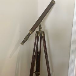 Nautical Decor Brass Telescope