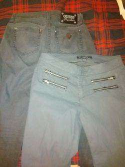 GUESS jeans (2 pair) size 27