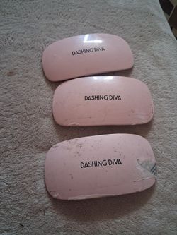Set of 3 dashing diva nail cure lights
