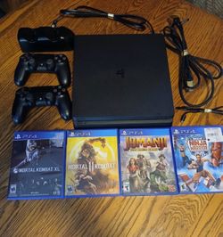 Sony PlayStation 4 Slim 1TB Console - Jet Black