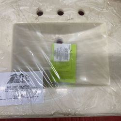 Bathroom sink top cultured material 22 1/4 x 25