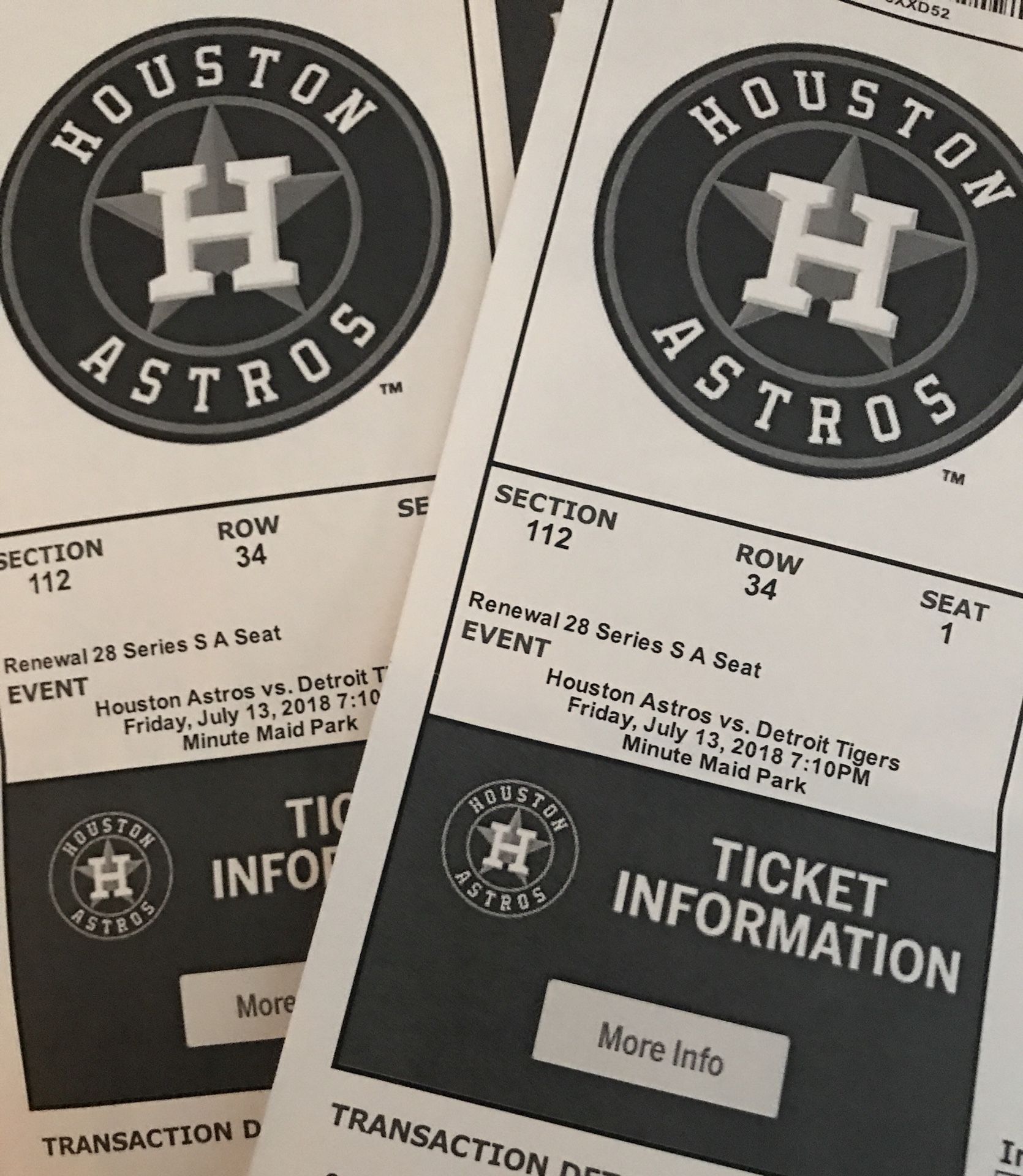 Astros Tickets