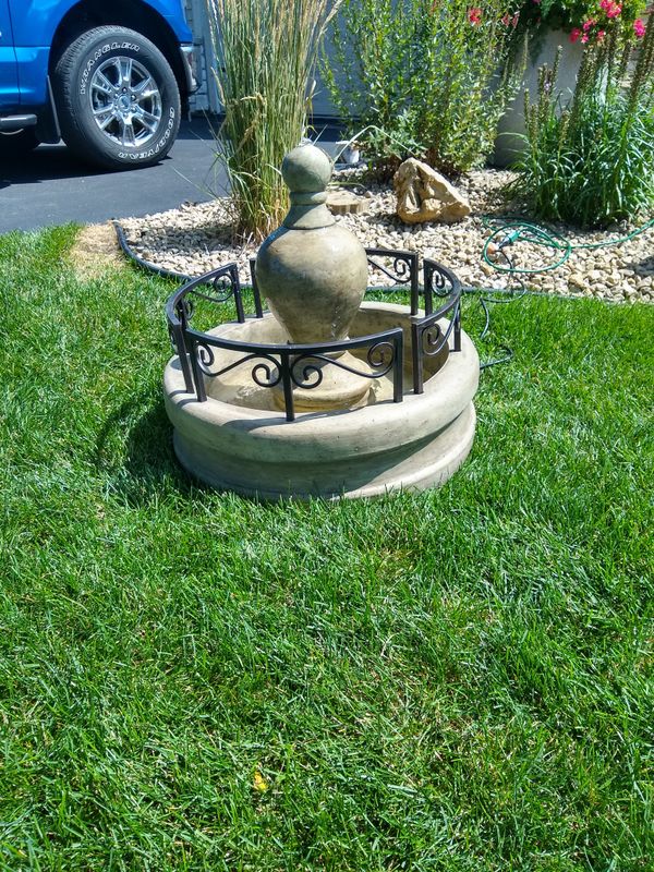 Used Outdoor Water Fountain For Sale Outdoor water fountain /Brand New/ Never used. for Sale in Rogers, MN