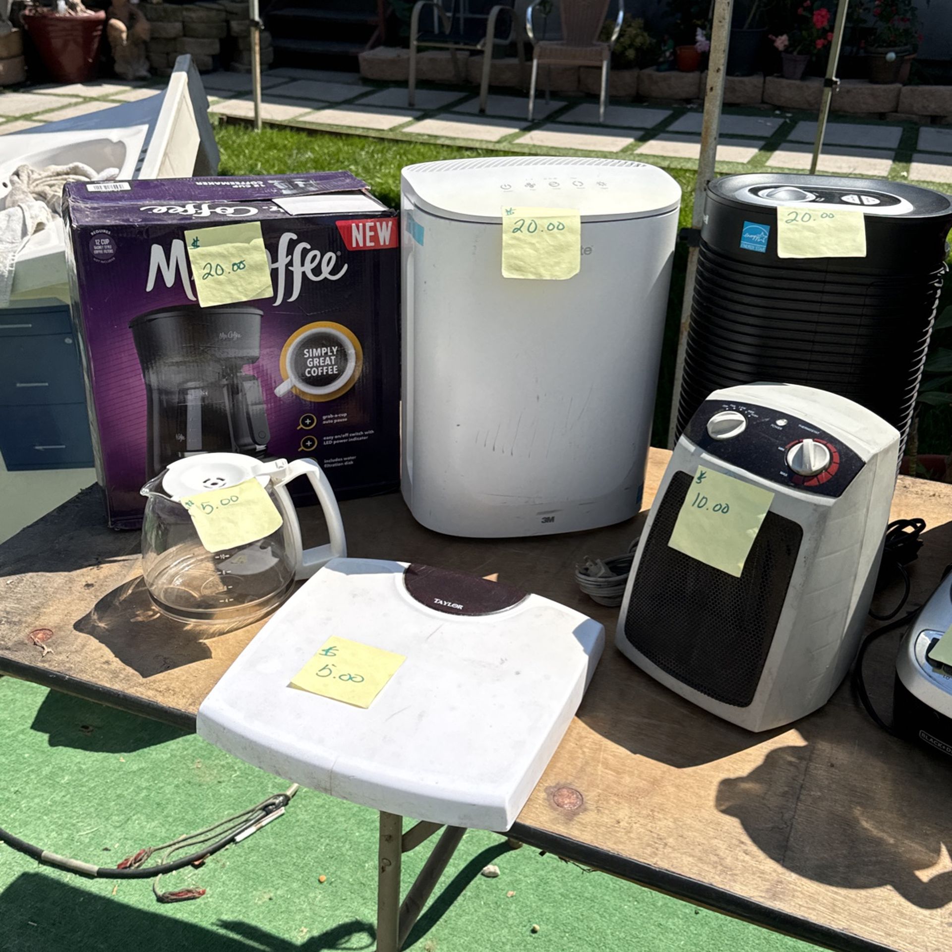 Coffee,air Purifier,room Heater,water Cooler,vacuum,blender 