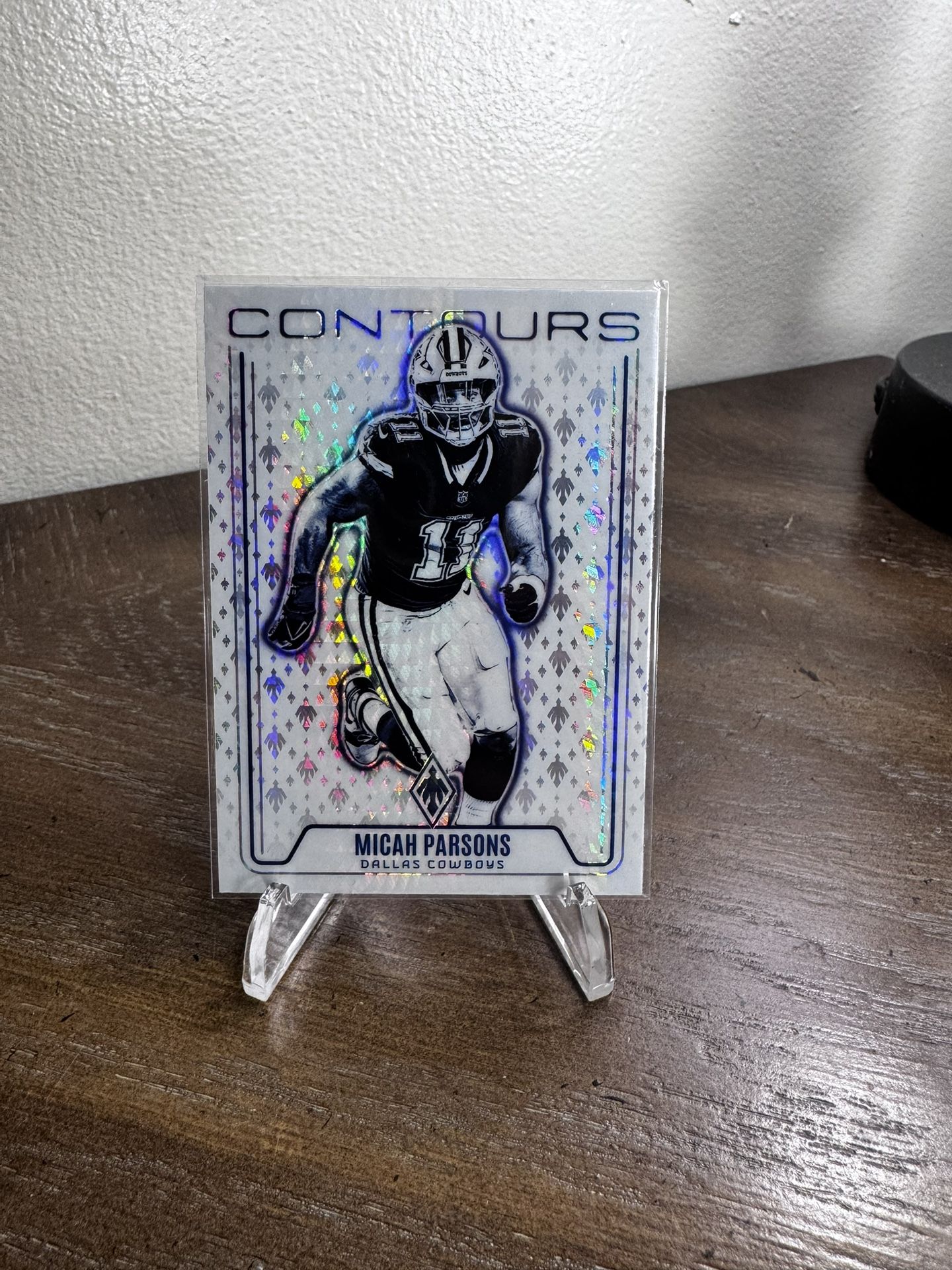 2024 Panini Phoenix Micah Parsons Contours Hyper Prizm #CON-MPS Dallas Cowboys