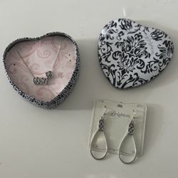 Brighton Interlok Nor Earrings And Necklace Set