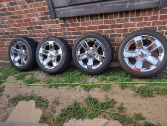 20 in Wheels and tire's