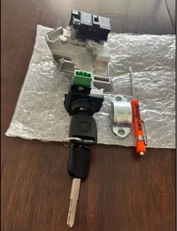 Car Ignition Switch Cylinder Door Lock Keys Complete Set For Honda CRV 2002-2006