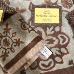 Two Body towels And Two Face Towels 