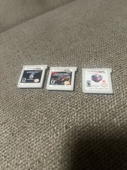 Madden football, ridge racer 3d and asphalt 3d