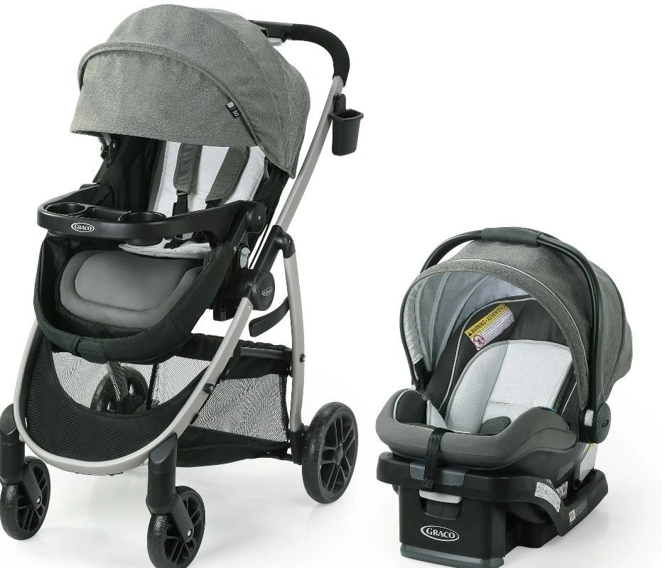 Graco® Modes ™ Pramette DLX Travel System, 3 in 1 Stroller, Huron