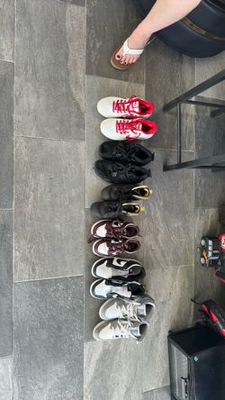 Mixed Sneaker Lot – 6 Pairs Nike & More