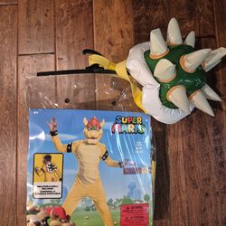 Disguise Super Mario Bowser Costume Small