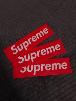 Supreme stickers