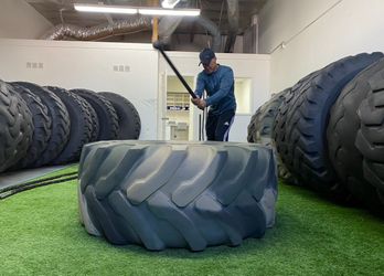 CrossFit Tractor Tires for fitness training!