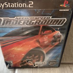 Need For Speed Underground Ps2