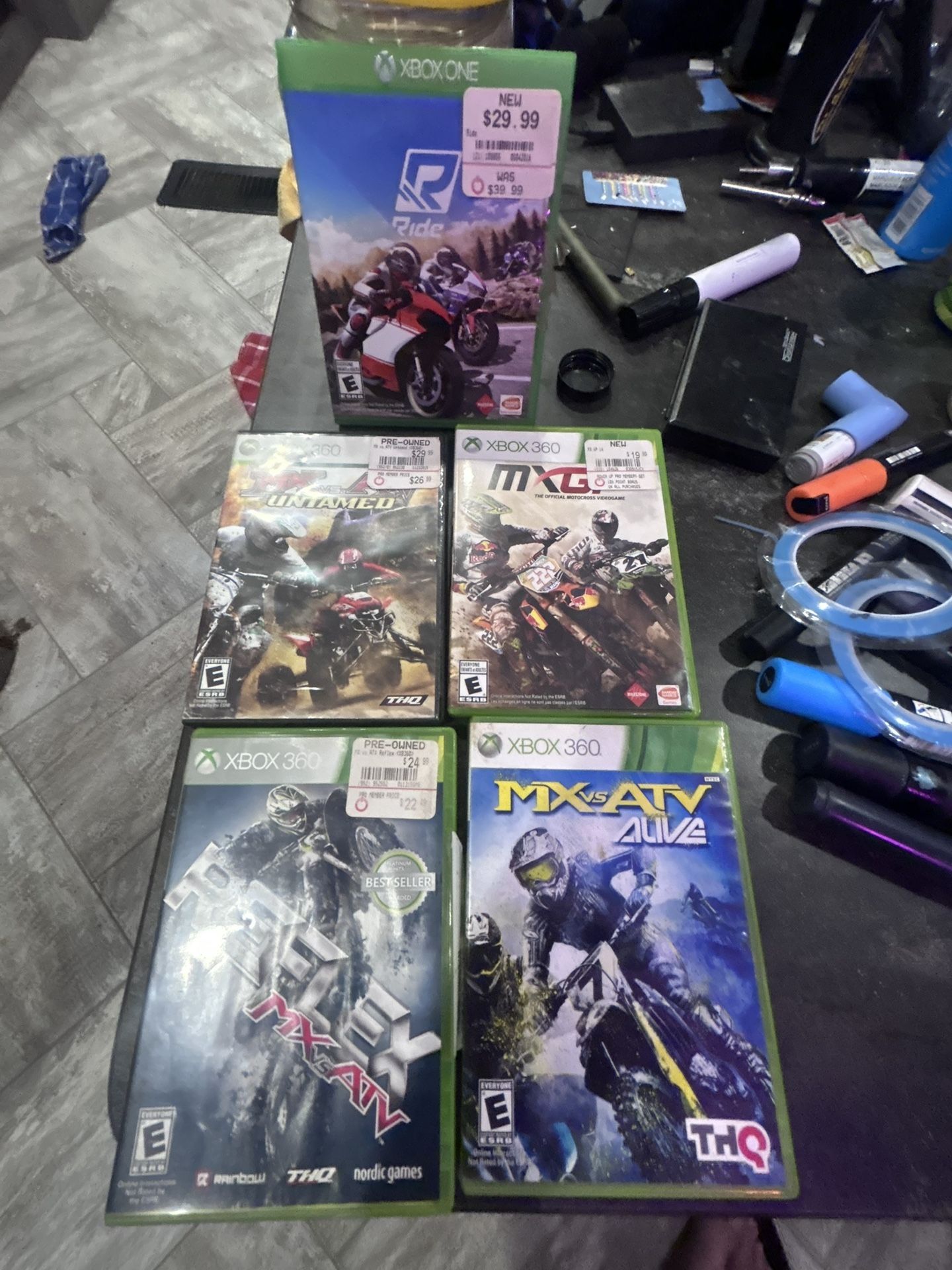 Xbox Games 5 Each
