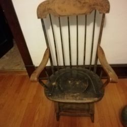 Antique Chamber Pot Chair