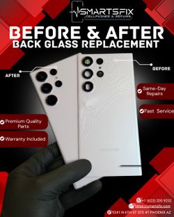 Back Glass Replacement Phoenix | iPhone & Samsung Repair