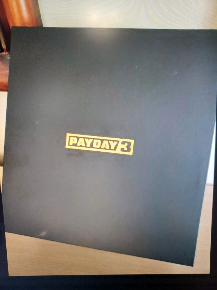 Payday 3 Collectors Edition PS5 *NEW*