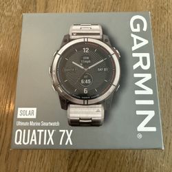 ⌚ Garmin Quatix 7X Solar – Premium Marine Smartwatch – Brand New
