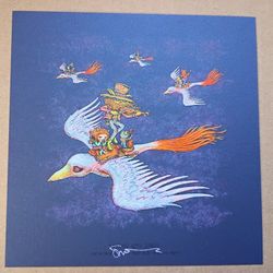 Marq Spusta SOARING WITH SONGS 7x7 Mini Art Print 