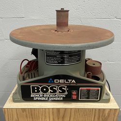 Delta Boss Oscillating Spindle Sander  (Delivery Service Available)