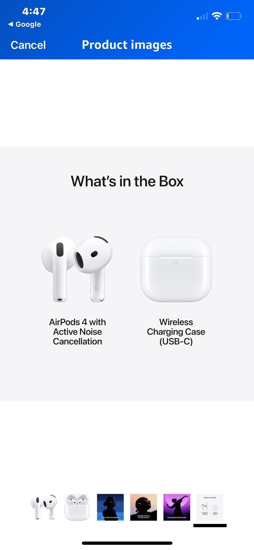 AirPods 4 With Active Noise Cancellation