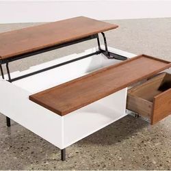 Lift Up Coffee Table With Storage