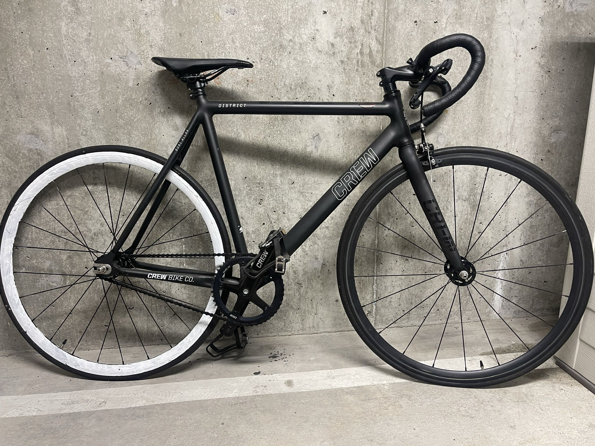Fixie Crew District Bike / Bicycle Black