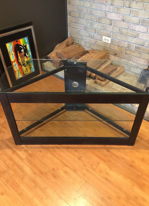 TV Stand Glass