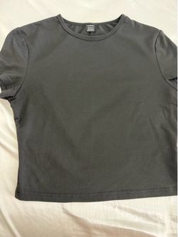 plain black shirt