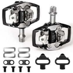 BUCKLOS SPD Clip Pedalds PD M760/M780 MTB Clipless Dual-sided Pedals 